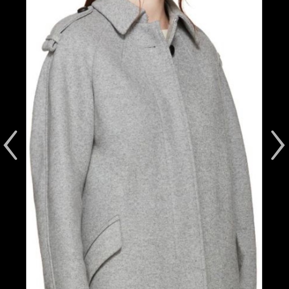 Isabel marrant wool Faber coat - Picture 7 of 7